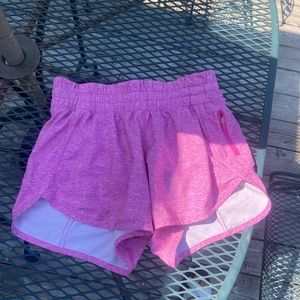 Lululemon pink shorts
